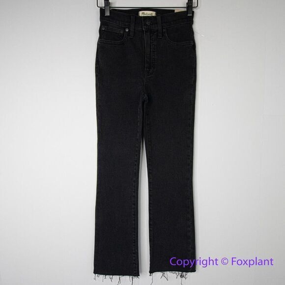 NEW Madewell Cali Demi-Boot Jeans‎ in Bayland Wash: Raw-Hem Edition, 24 - Picture 3 of 15